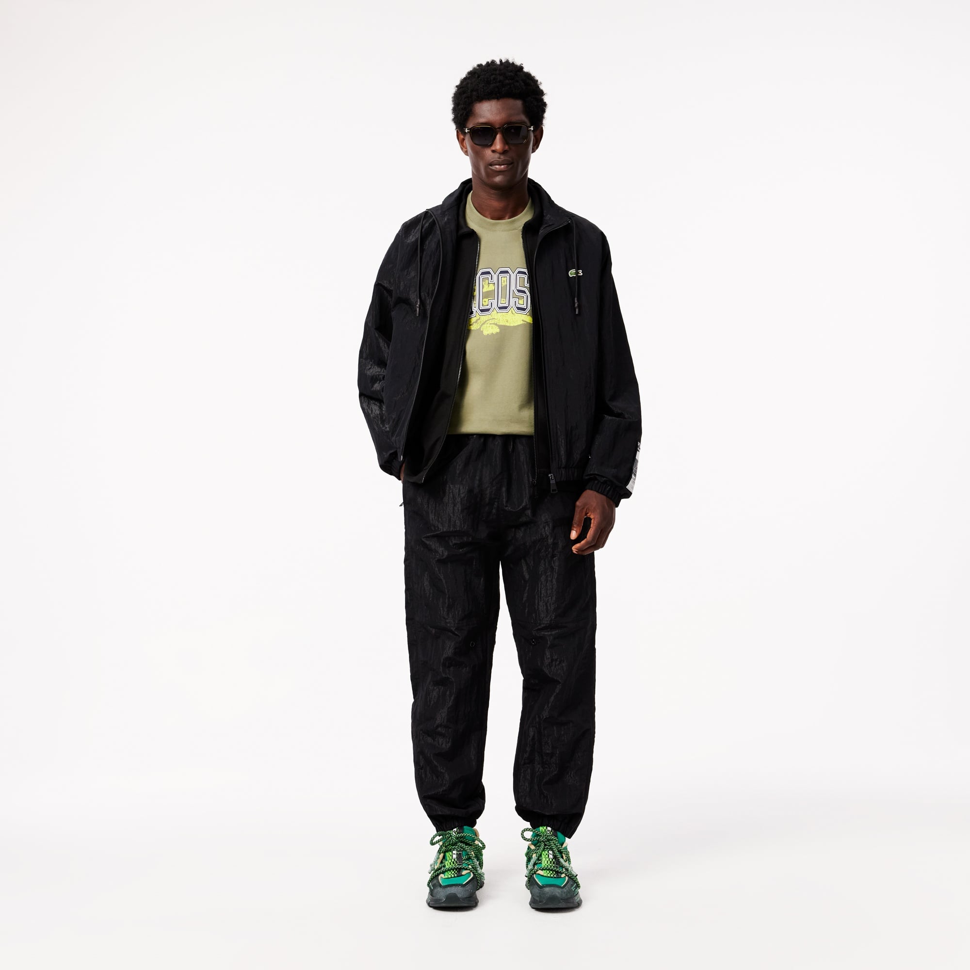 Erkek Relaxed Fit Siyah Eşofman Altı