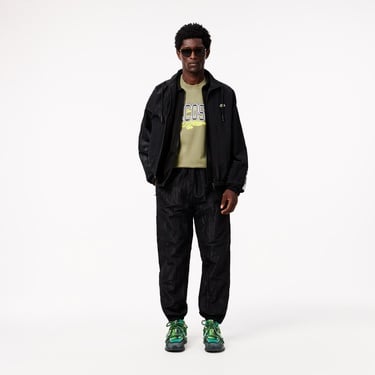  Erkek Relaxed Fit Siyah Eşofman Altı