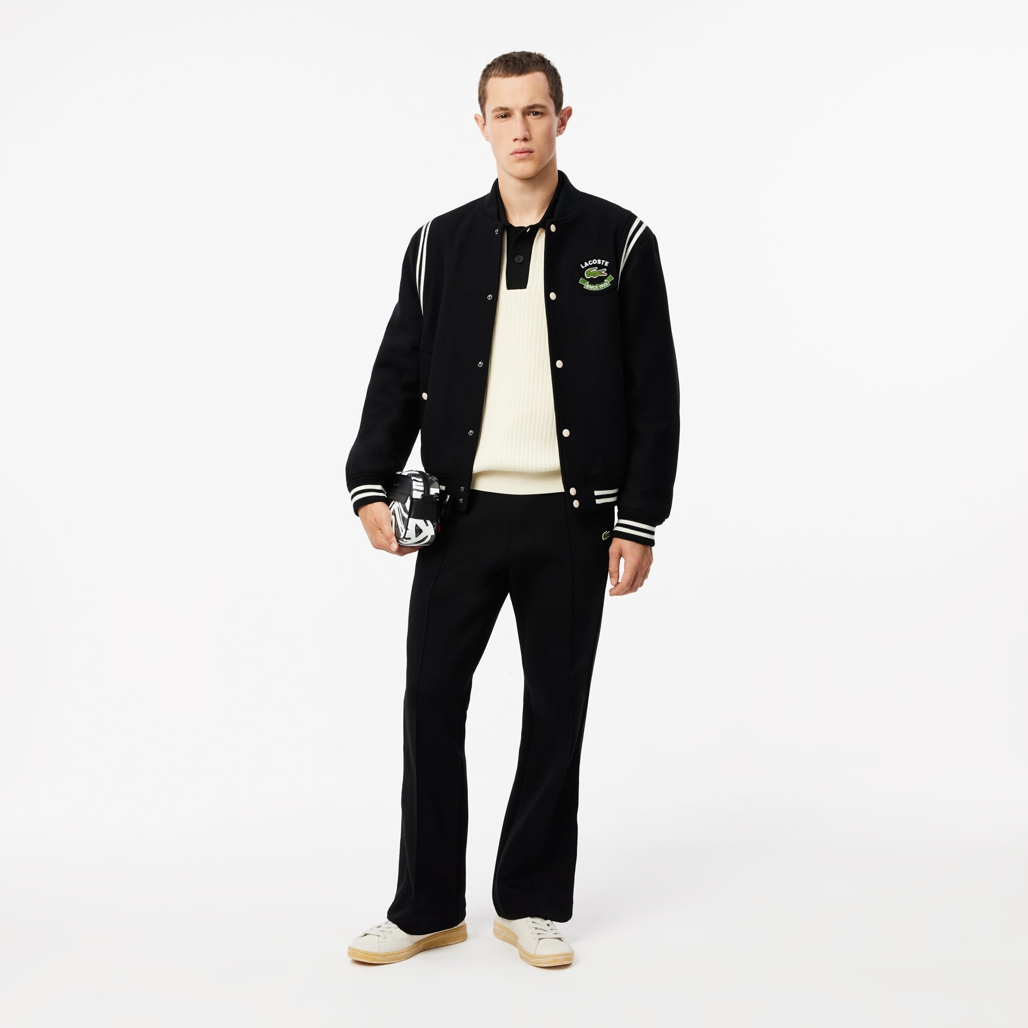 Lacoste Erkek Regular Fit Siyah Eşofman Altı