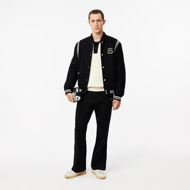  Lacoste Erkek Regular Fit Siyah Eşofman Altı