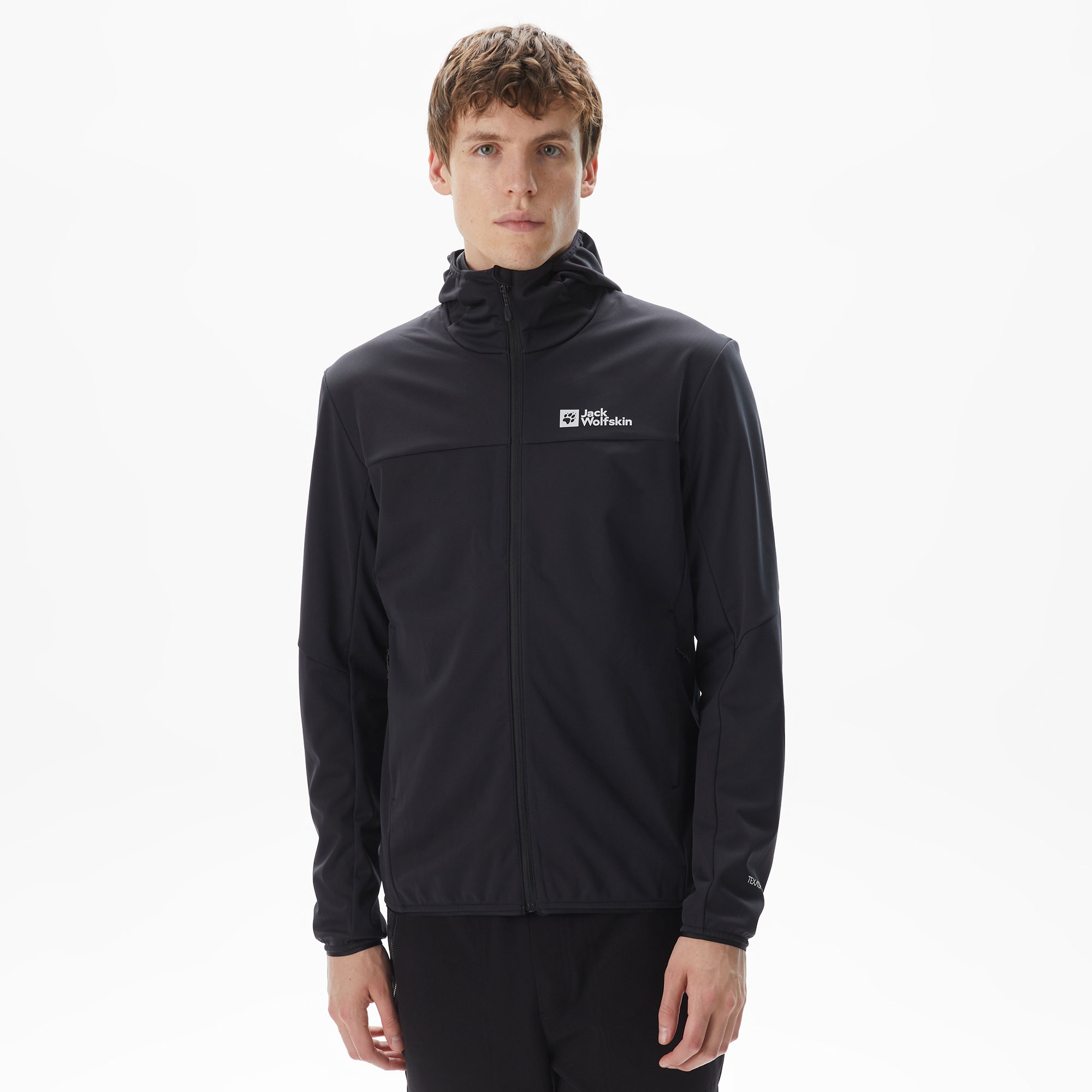 Jack Wolfskin Feldberg Hoodie Erkek Siyah Ceket