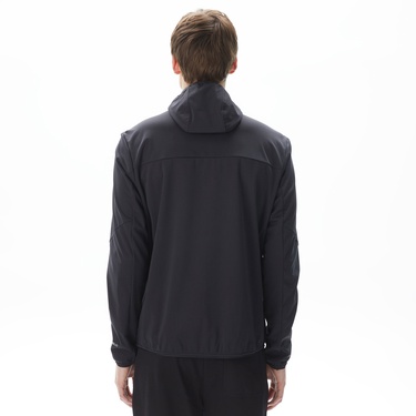  Jack Wolfskin Feldberg Hoodie Erkek Siyah Ceket