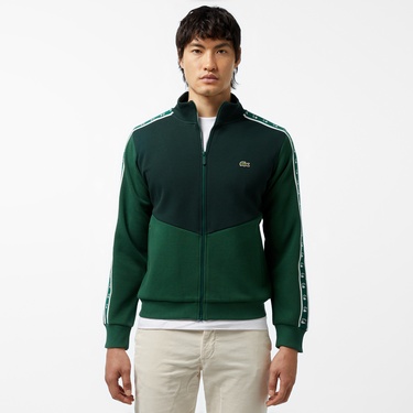  Lacoste Classic Erkek Yeşil Sweatshirt