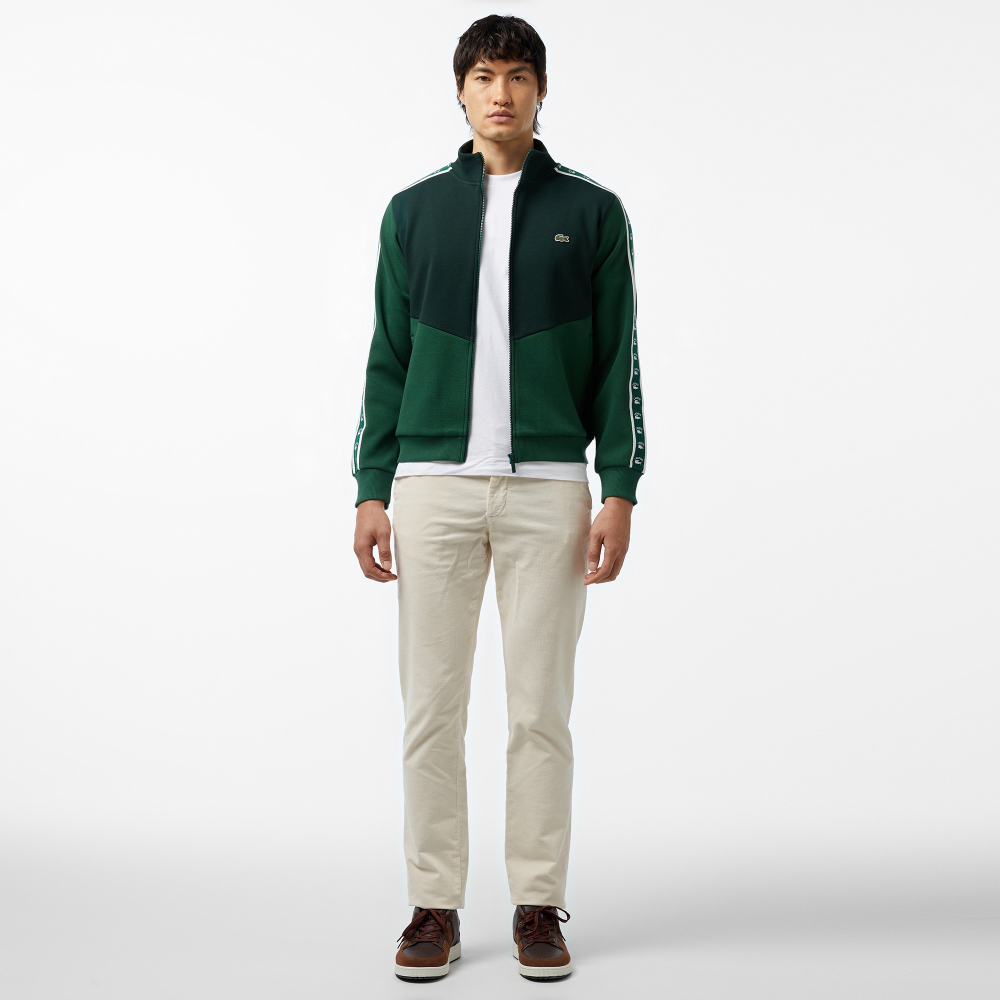 Lacoste Classic Erkek Yeşil Sweatshirt