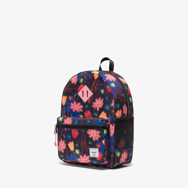  Herschel Heritage Çocuk Çiçek Desenli Sırt Çantası