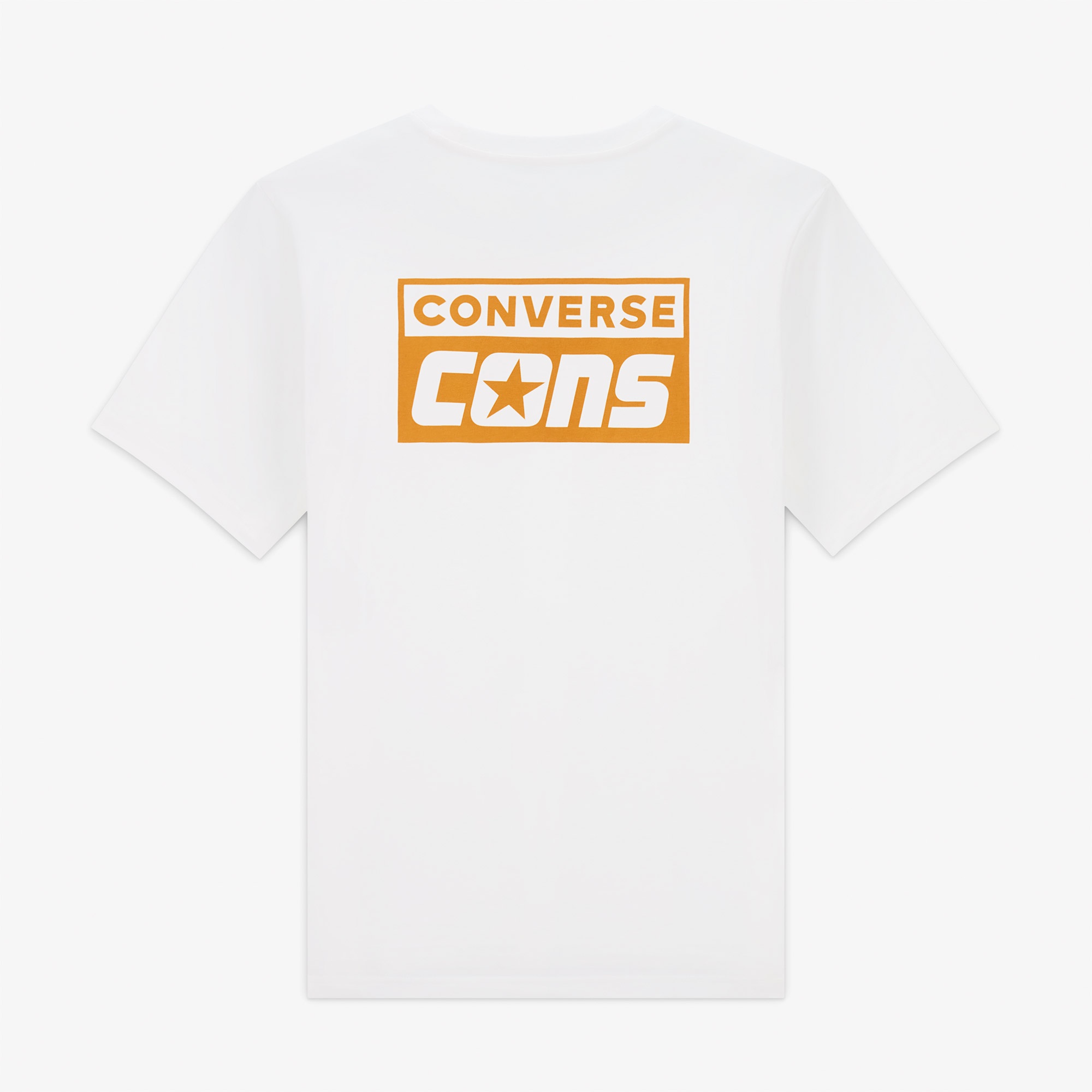 Converse Grafik Baskılı Erkek Beyaz T-Shirt
