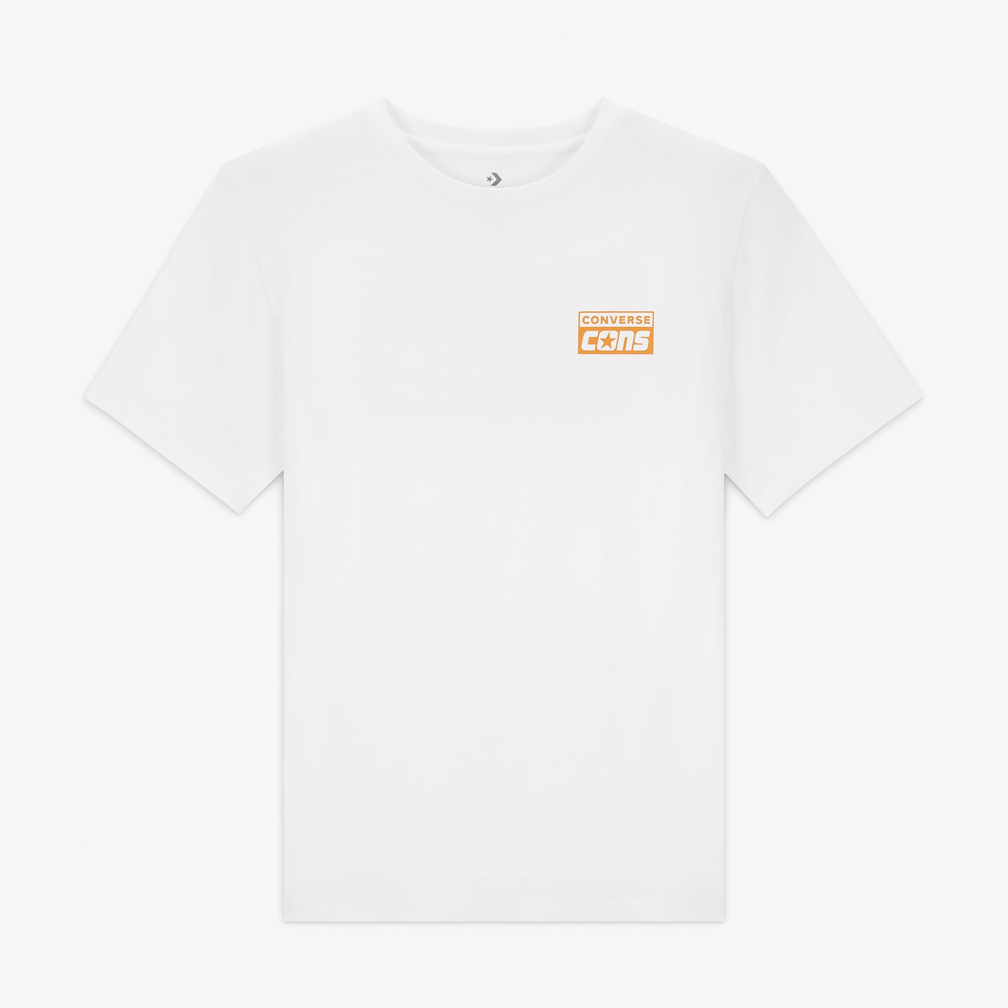 Converse Grafik Baskılı Erkek Beyaz T-Shirt