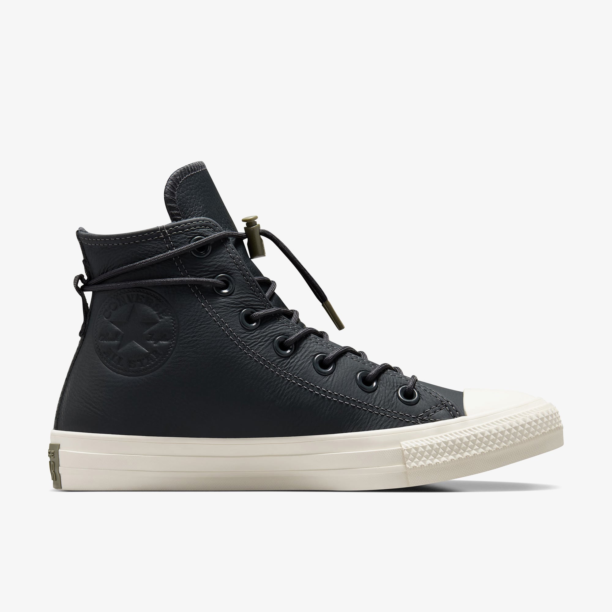 Converse Converse Lacivert Chuck Taylor All Star Unisex Siyah Deri Bot | FashFed Lacivert - 2. görsel