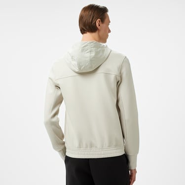  Erkek Regular Fit Kapüşonlu Gri Sweatshirt