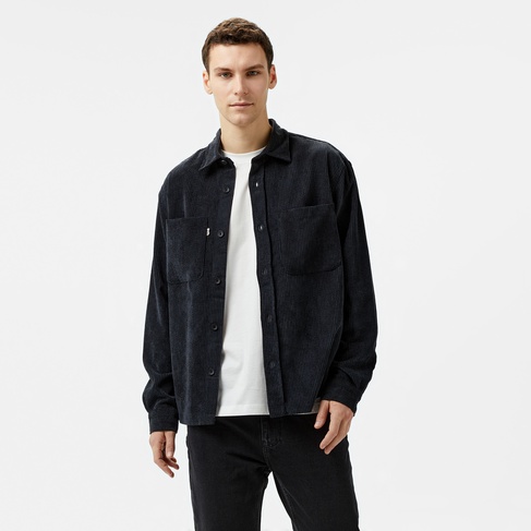  UNITED4 Erkek Siyah Gömlek