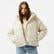 Tommy Hilfiger Jeans Vail Puffer Kadın Bej Ceket