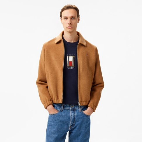  Tommy Hilfiger Wool ivy Erkek Haki Ceket