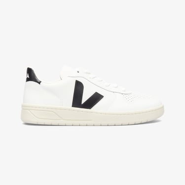  VEJA V-10 Leather Kadın Beyaz Spor Ayakkabı