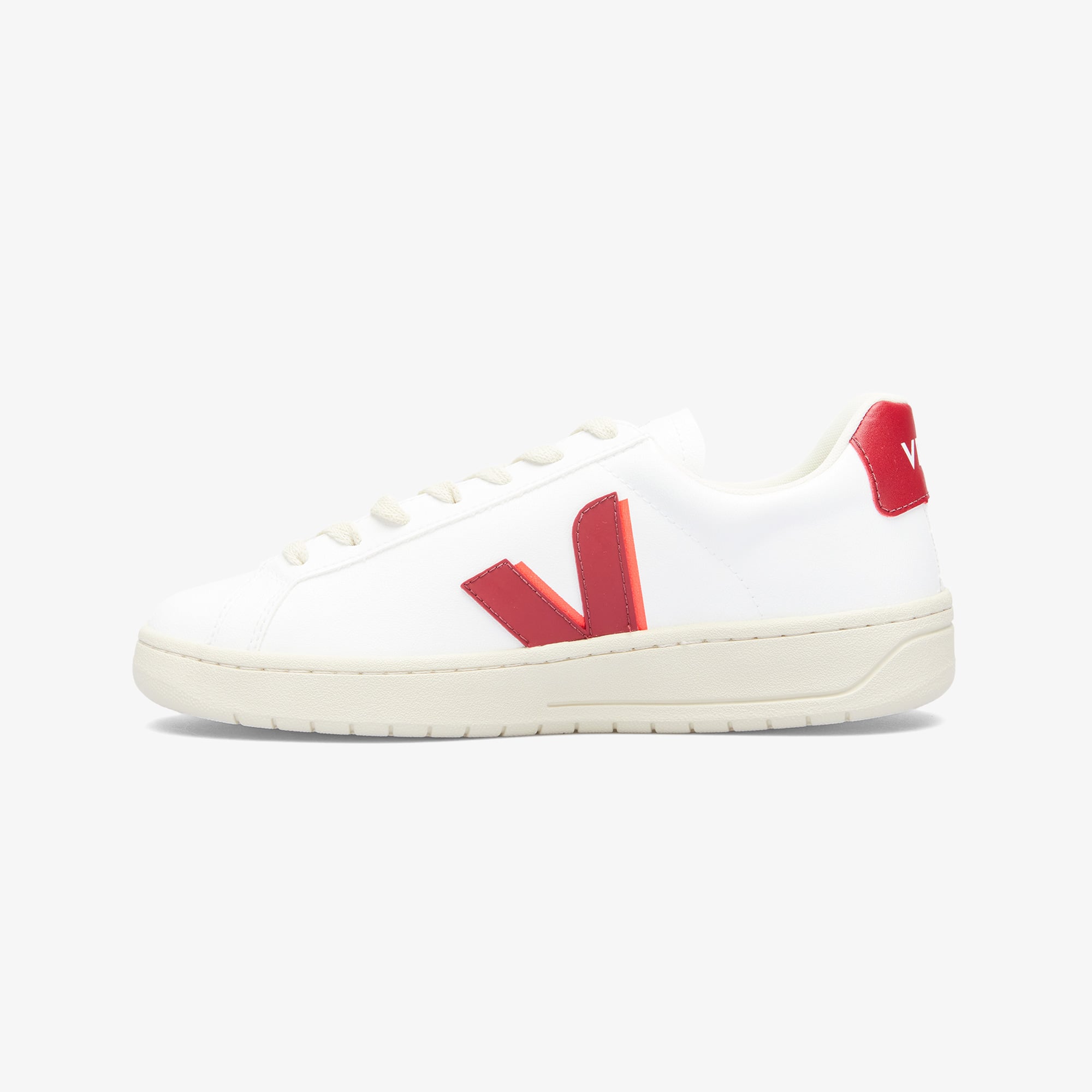 Veja VEJA Urca W CWL Kadın Beyaz-Kırmızı Spor Ayakkabı Sneaker | FashFed Beyaz - 3. görsel