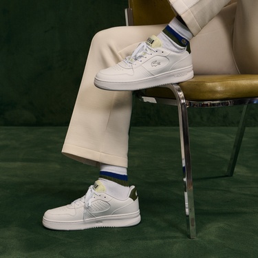  Lacoste L001 Set Erkek Beyaz Sneaker