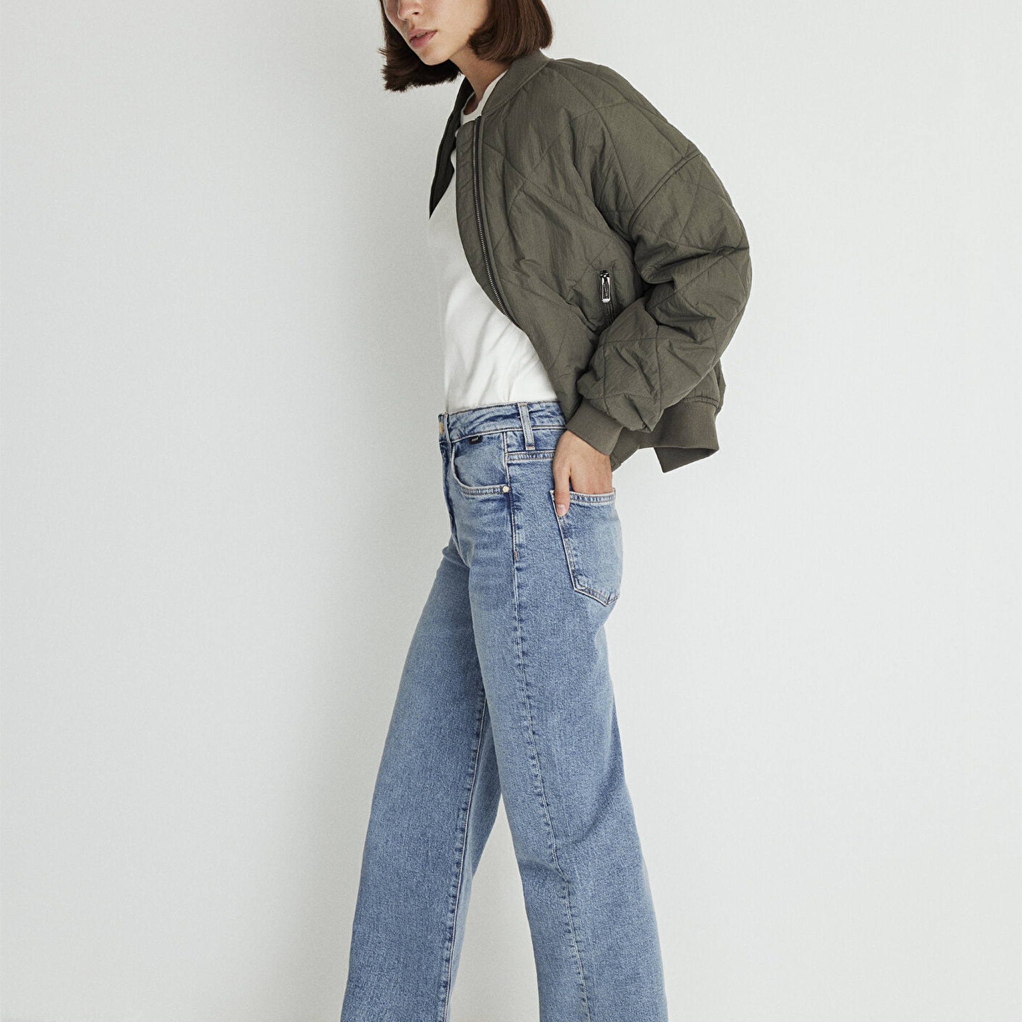 Mavi Victoria Mavi Premium Puslu Açık Mavi Jean Pantolon 101072-88212