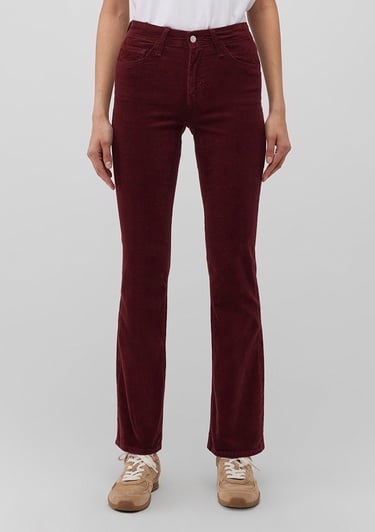  Mavi Molly Bordo Kadife Pantolon 1013689467