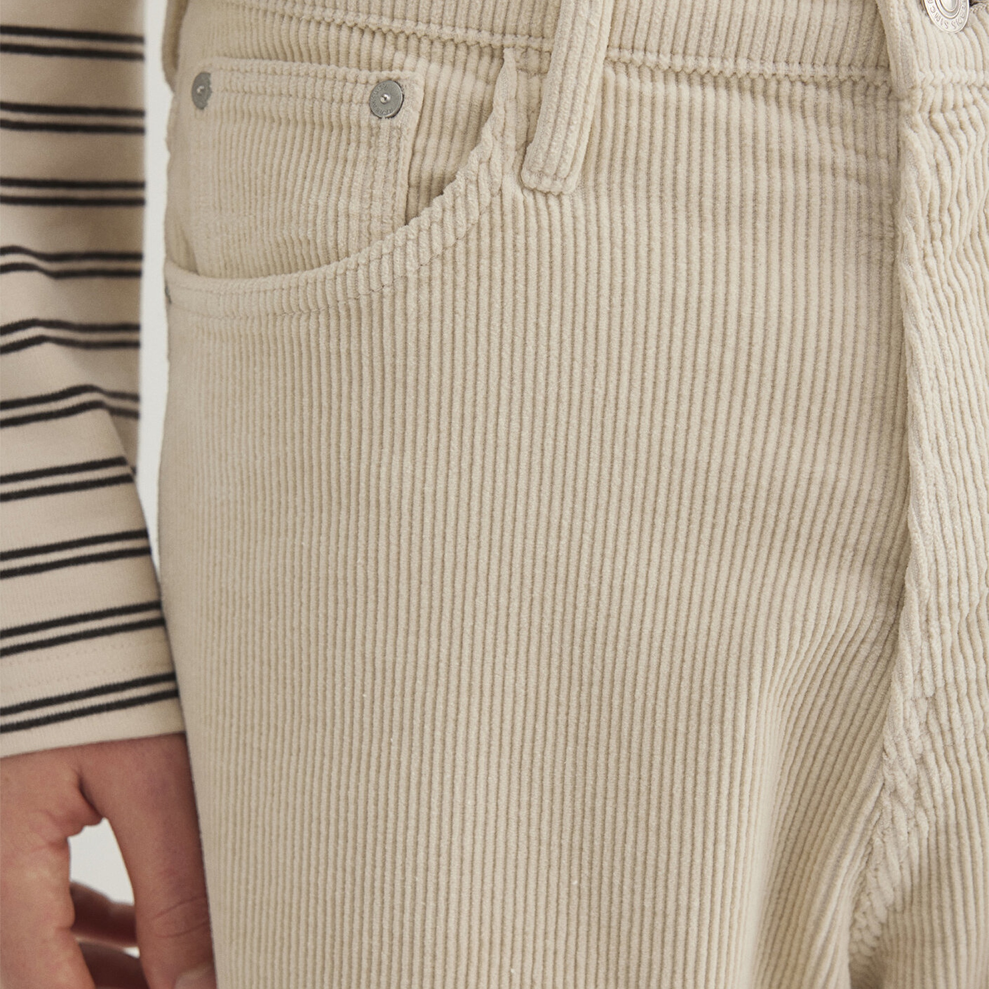 Mavi Atlanta Street Ekru Kadife Jean Pantolon 0010305-89111