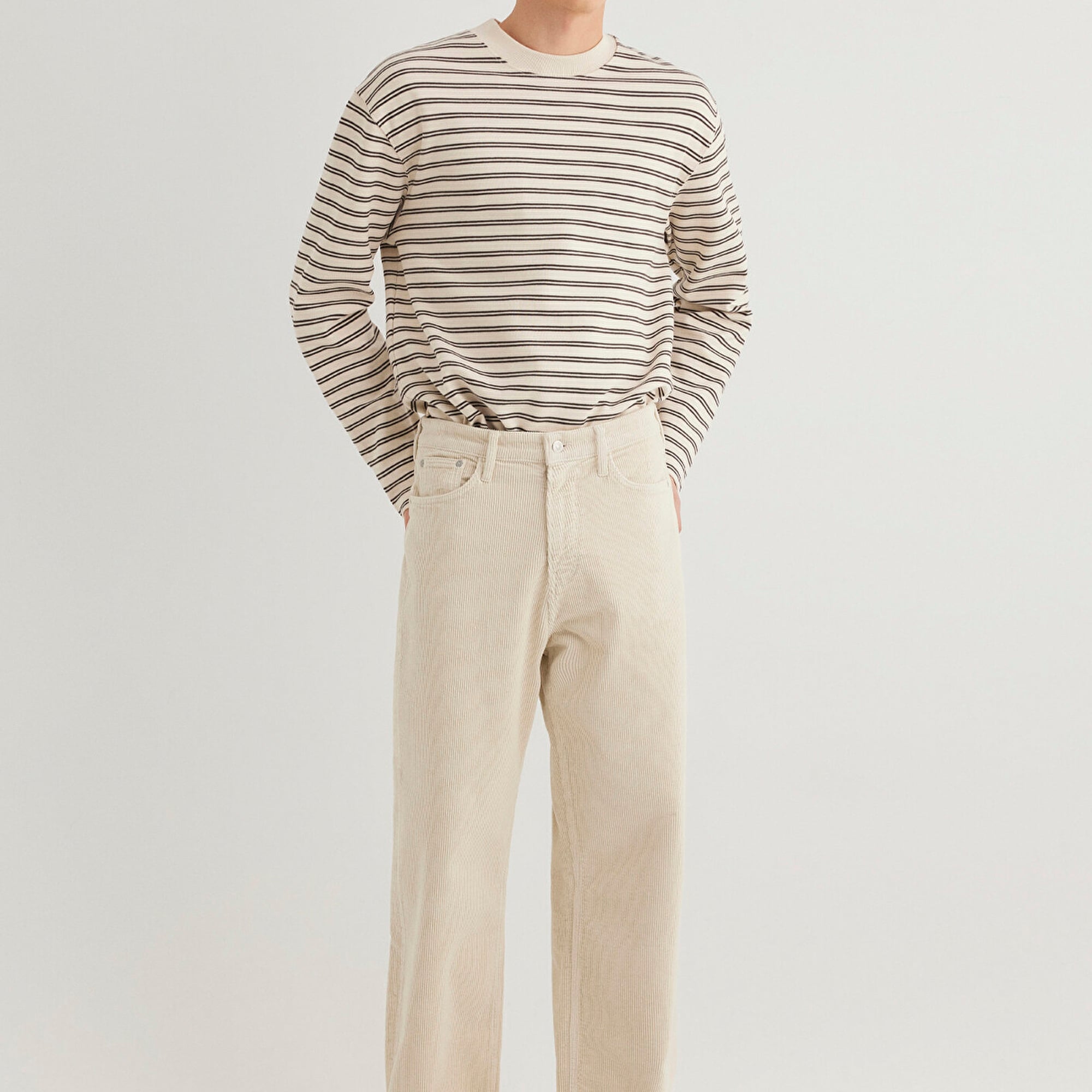 Mavi Atlanta Street Ekru Kadife Jean Pantolon 0010305-89111