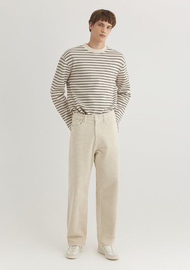  Mavi Atlanta Street Ekru Kadife Jean Pantolon 0010305-89111