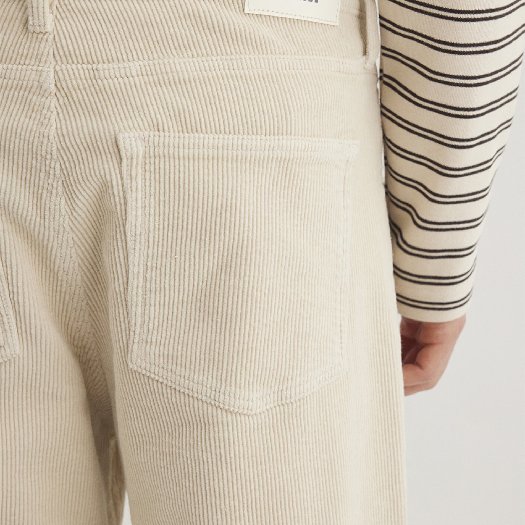 Mavi Atlanta Street Ekru Kadife Jean Pantolon 0010305-89111