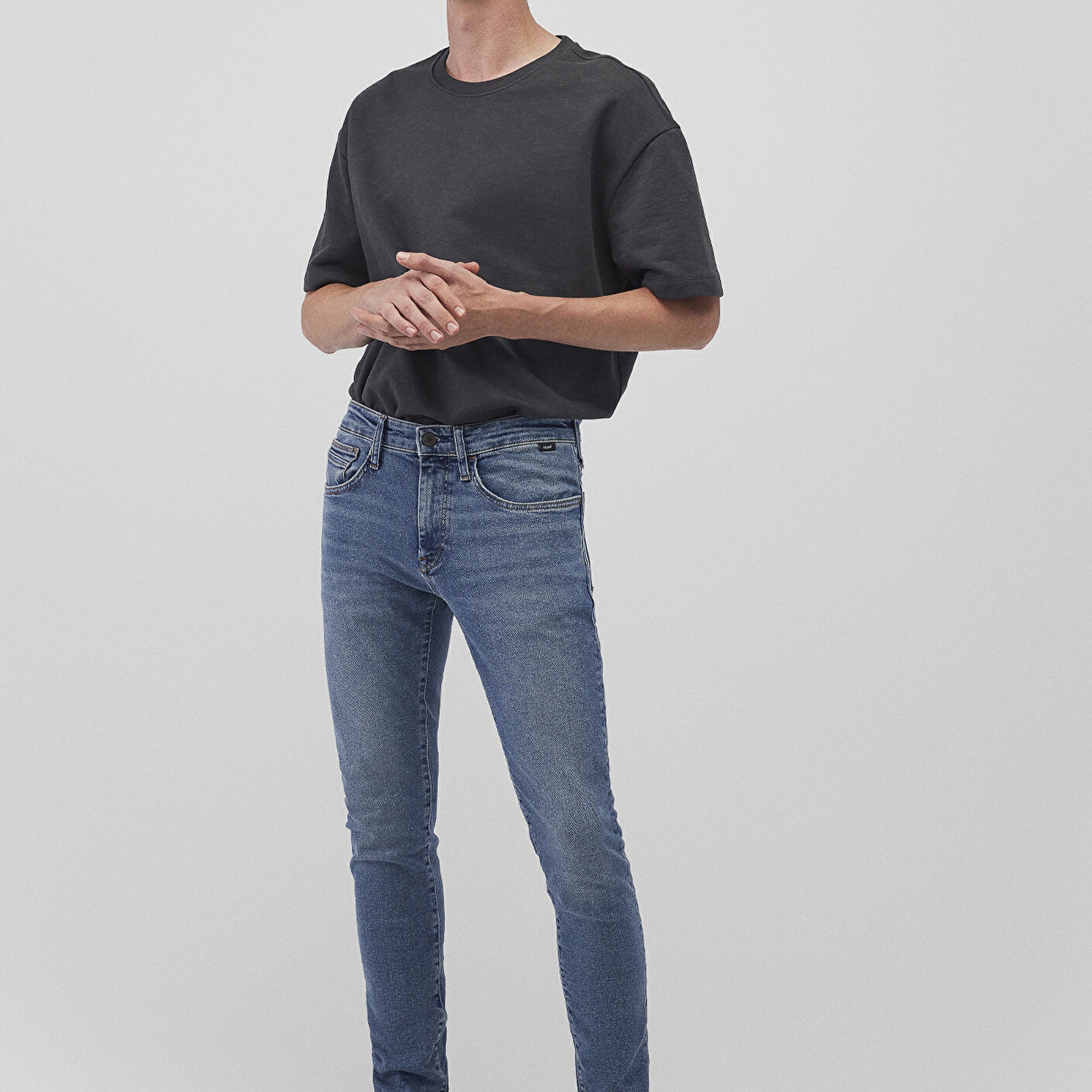 Mavi James 90lar TOKK Vintage İndigo Mavisi Jean Pantolon 0042487834