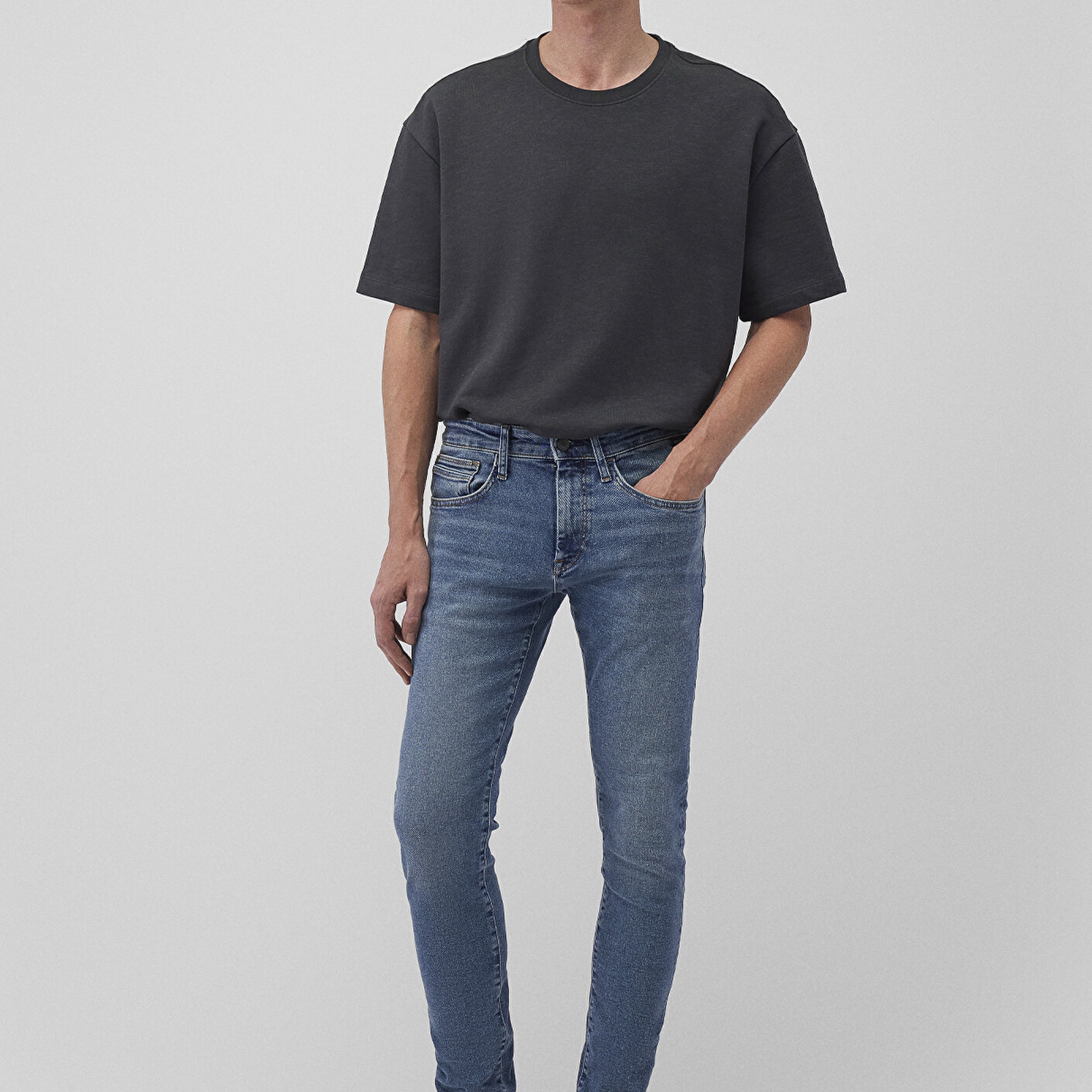 Mavi James 90lar TOKK Vintage İndigo Mavisi Jean Pantolon 0042487834