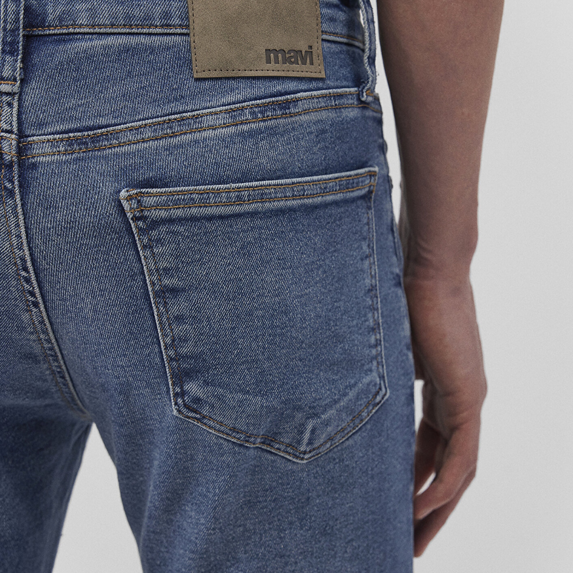 Mavi James 90lar TOKK Vintage İndigo Mavisi Jean Pantolon 0042487834