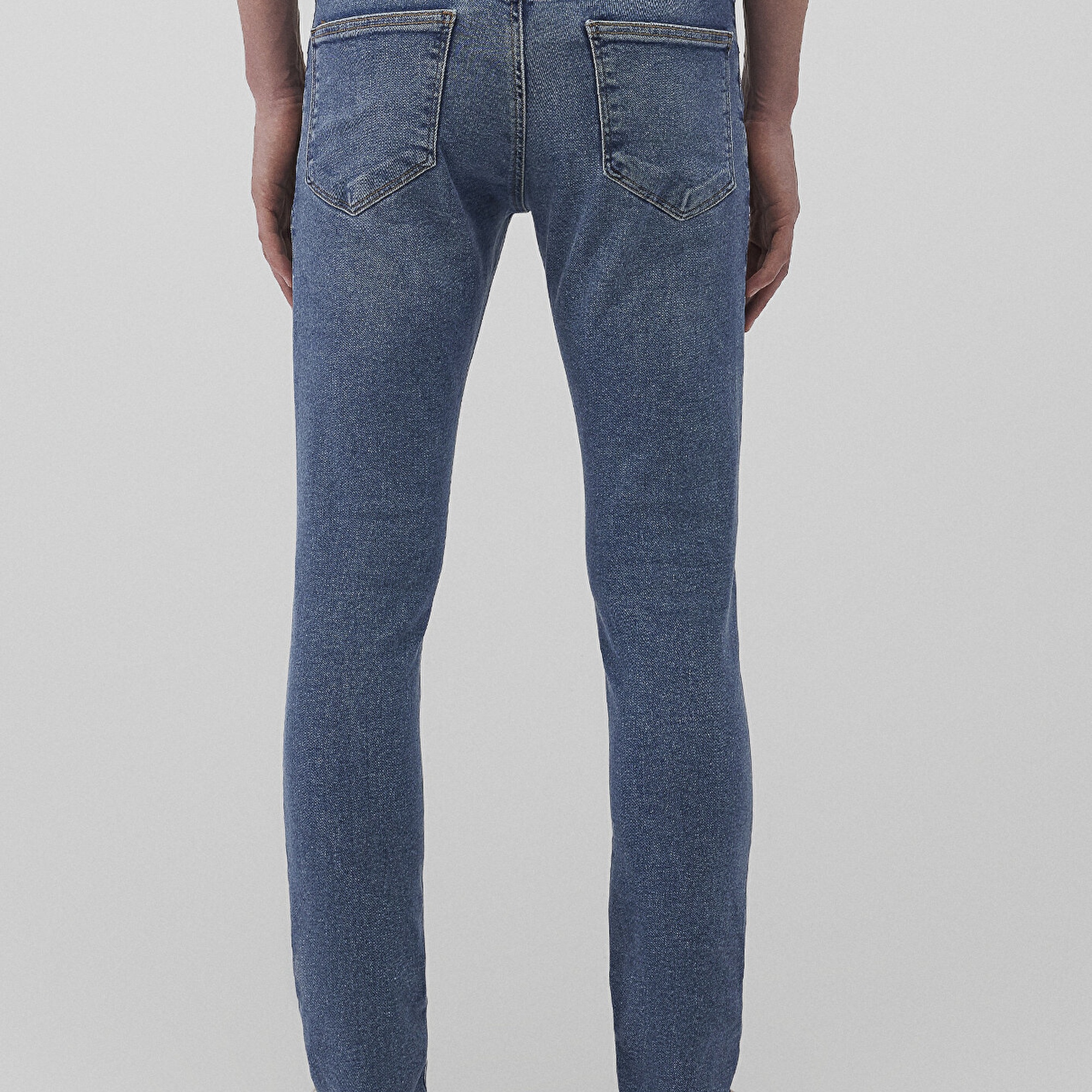 Mavi James 90lar TOKK Vintage İndigo Mavisi Jean Pantolon 0042487834