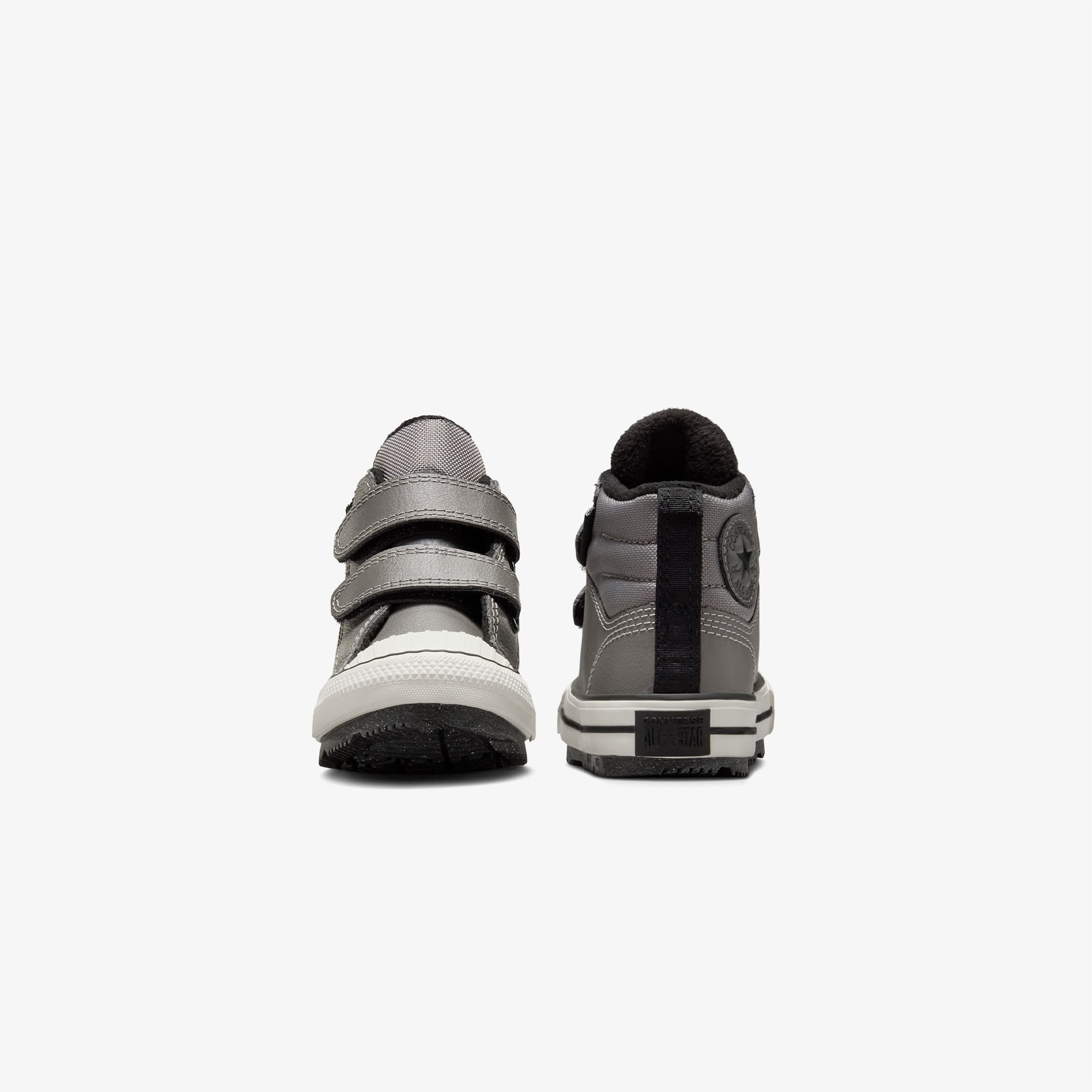 Converse Chuck Taylor All Star Berkshire Çocuk Gri Deri Bot