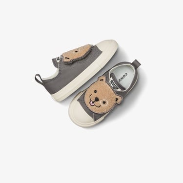  Converse Chuck Taylor All Star One Strap Çocuk Gri Sneaker