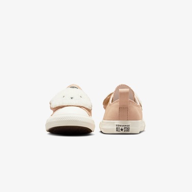  Converse Chuck Taylor All Star One Strap Çocuk Bej Sneaker