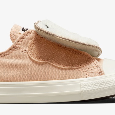  Converse Chuck Taylor All Star One Strap Çocuk Bej Sneaker