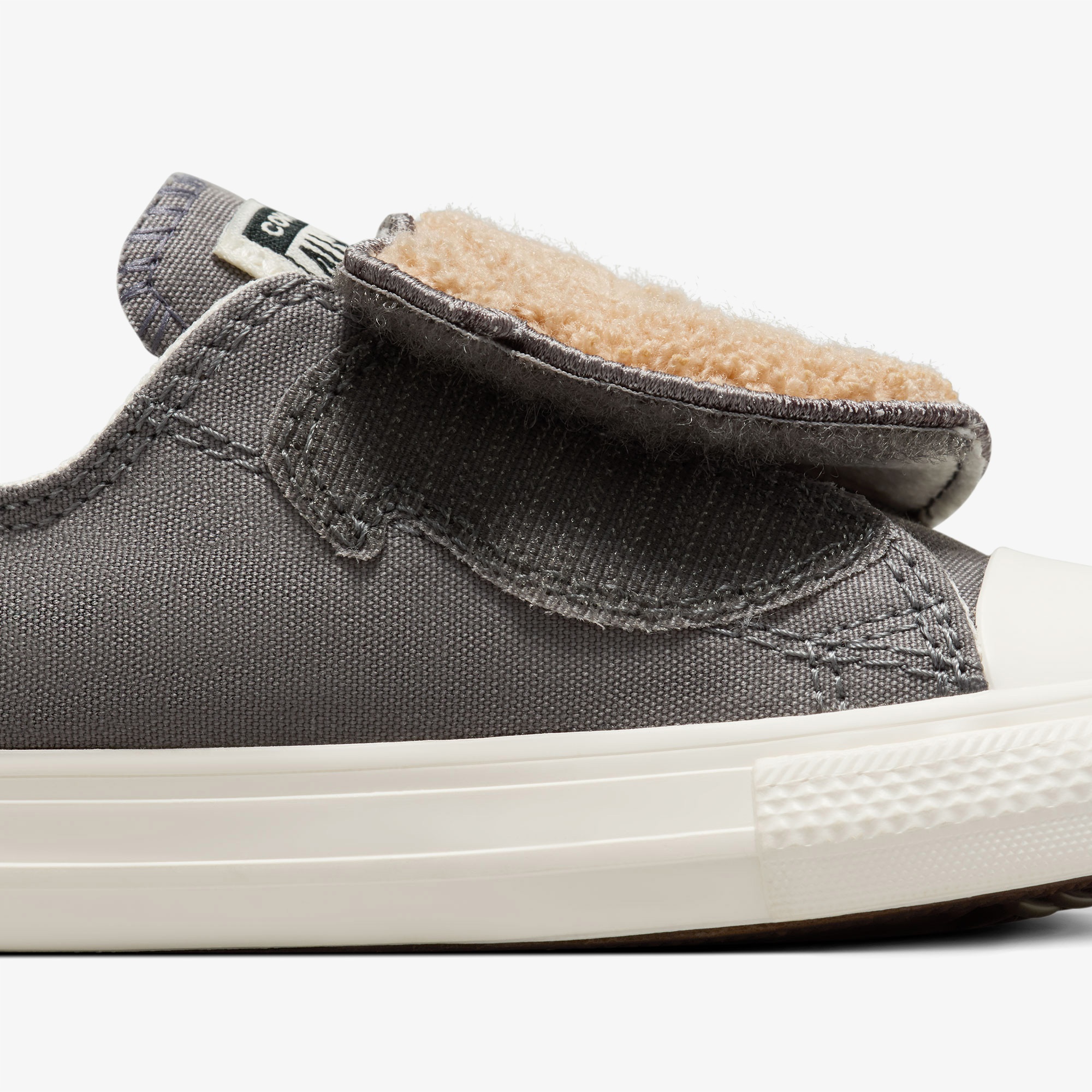 Converse Chuck Taylor All Star One Strap Çocuk Gri Sneaker