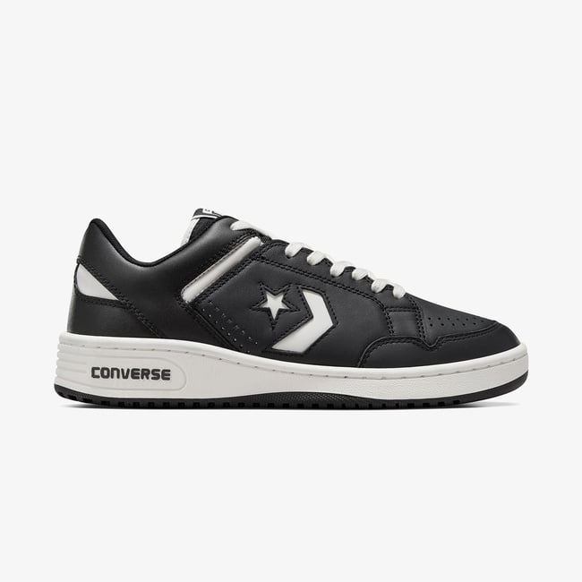  Converse Weapon Unisex Siyah Deri Sneaker