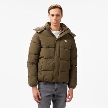  Calvin Klein Jeans Essentials Non Down Erkek Kahverengi Mont