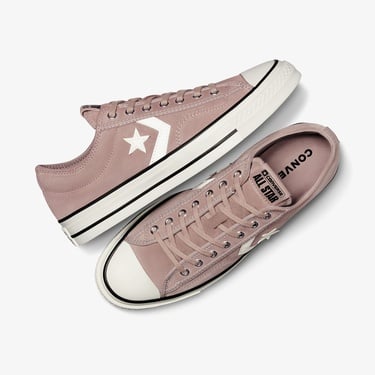  Converse Star Player 76 Unisex Pembe Deri Sneaker