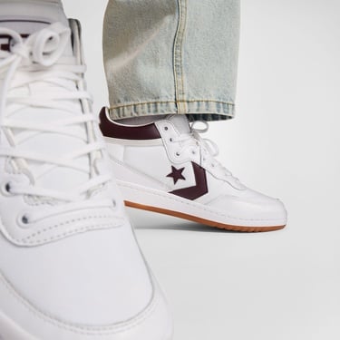  Converse Fastbreak Pro Unisex Beyaz Deri Sneaker