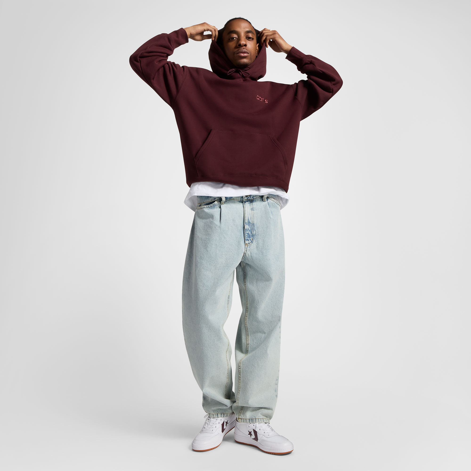 Converse Fastbreak Pro Unisex Beyaz Deri Sneaker - Görsel 9