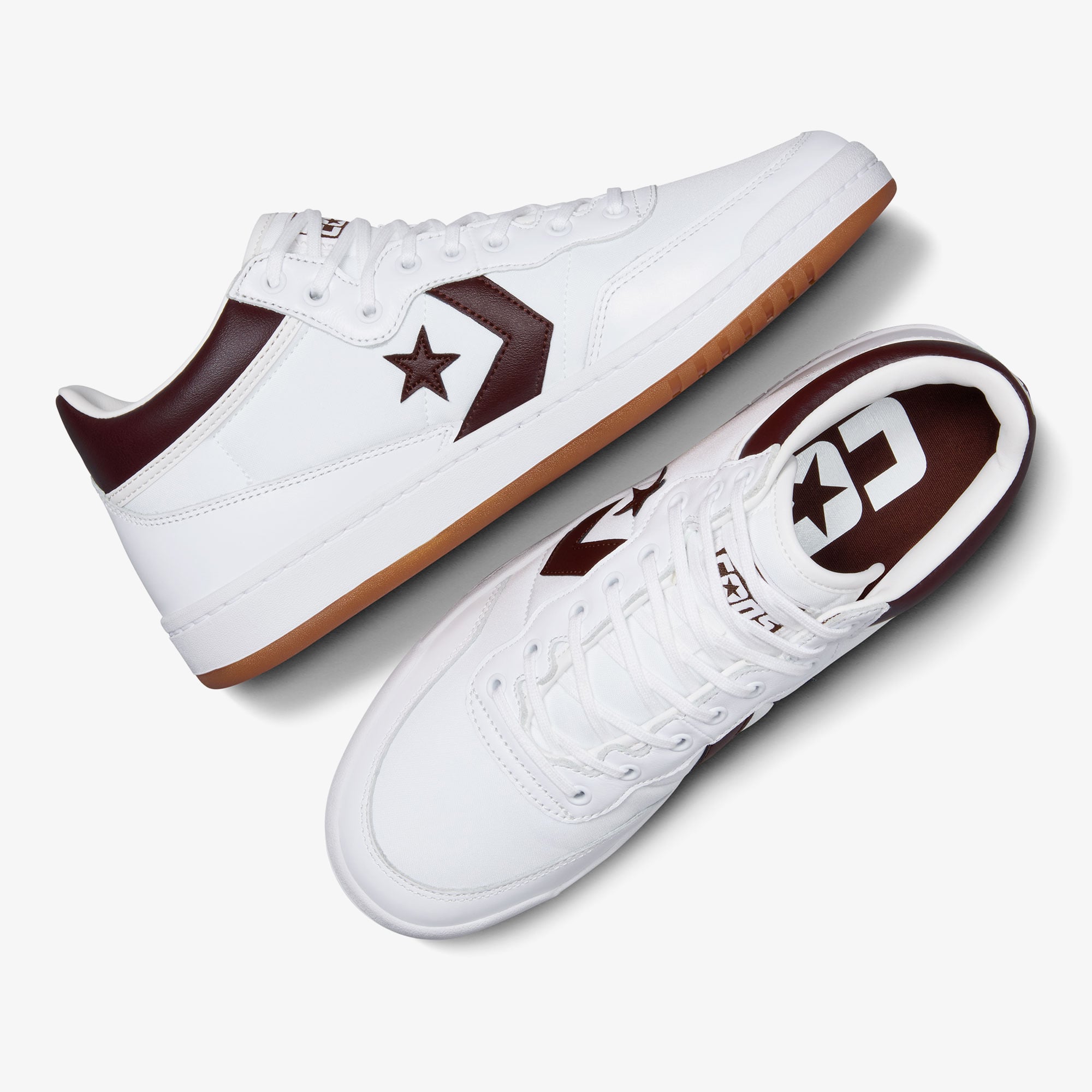 Converse Fastbreak Pro Unisex Beyaz Deri Sneaker - Görsel 7