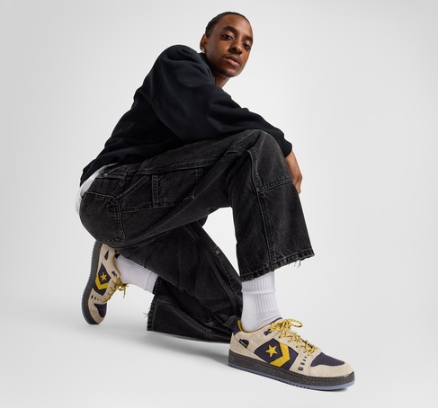  Converse AS-1 Pro Unisex Krem Süet & Cordura Sneaker