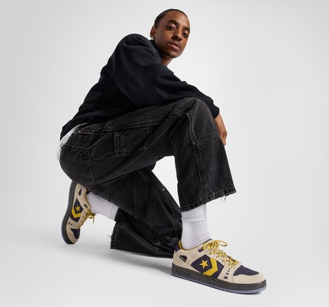  Converse AS-1 Pro Unisex Krem Süet & Cordura Sneaker