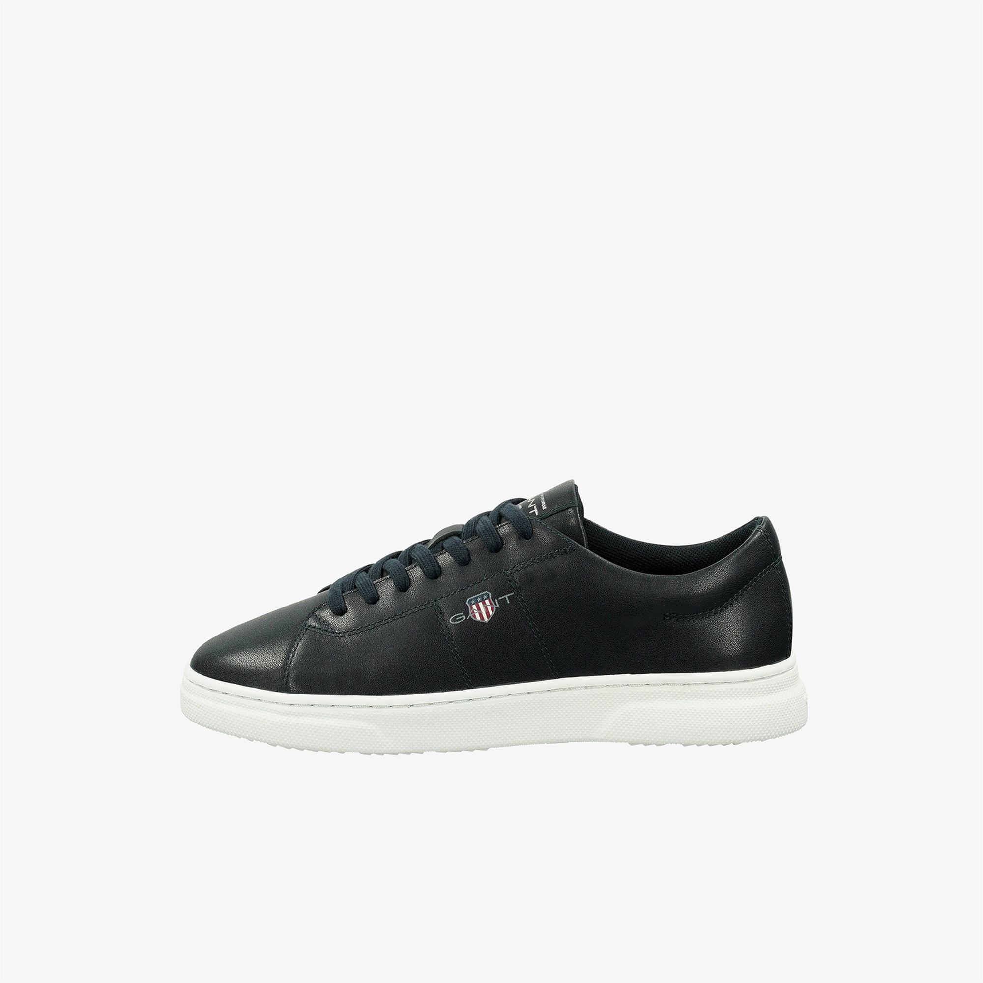 GANT Erkek Lacivert Deri Logolu Sneaker