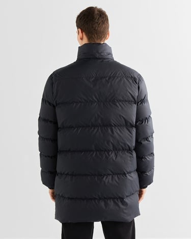  GANT Erkek Siyah Kapüşonlu Mont