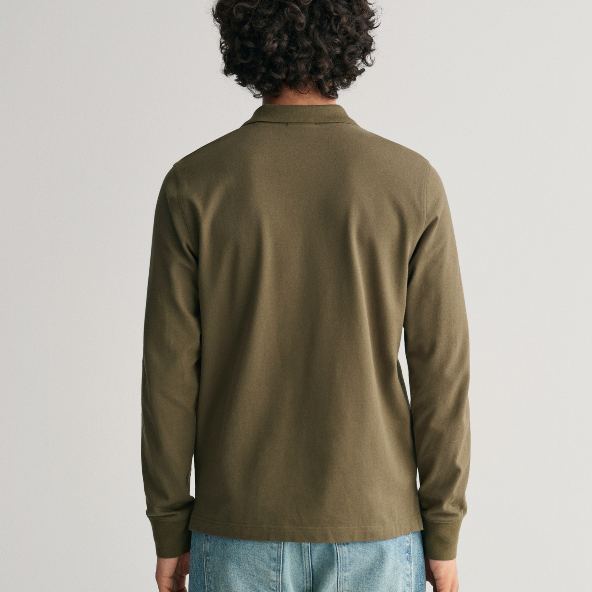 GANT Erkek Yeşil Regular Fit Polo