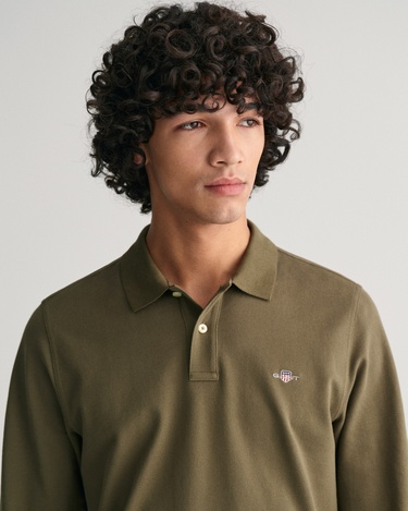  GANT Erkek Yeşil Regular Fit Polo