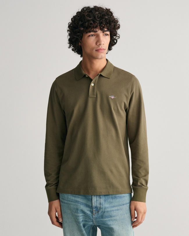  GANT Erkek Yeşil Regular Fit Polo