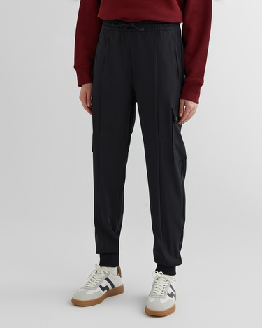  GANT Kadın Siyah Regular Fit Pantolon