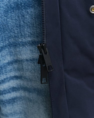  GANT Erkek Lacivert Kapüşonlu Mont