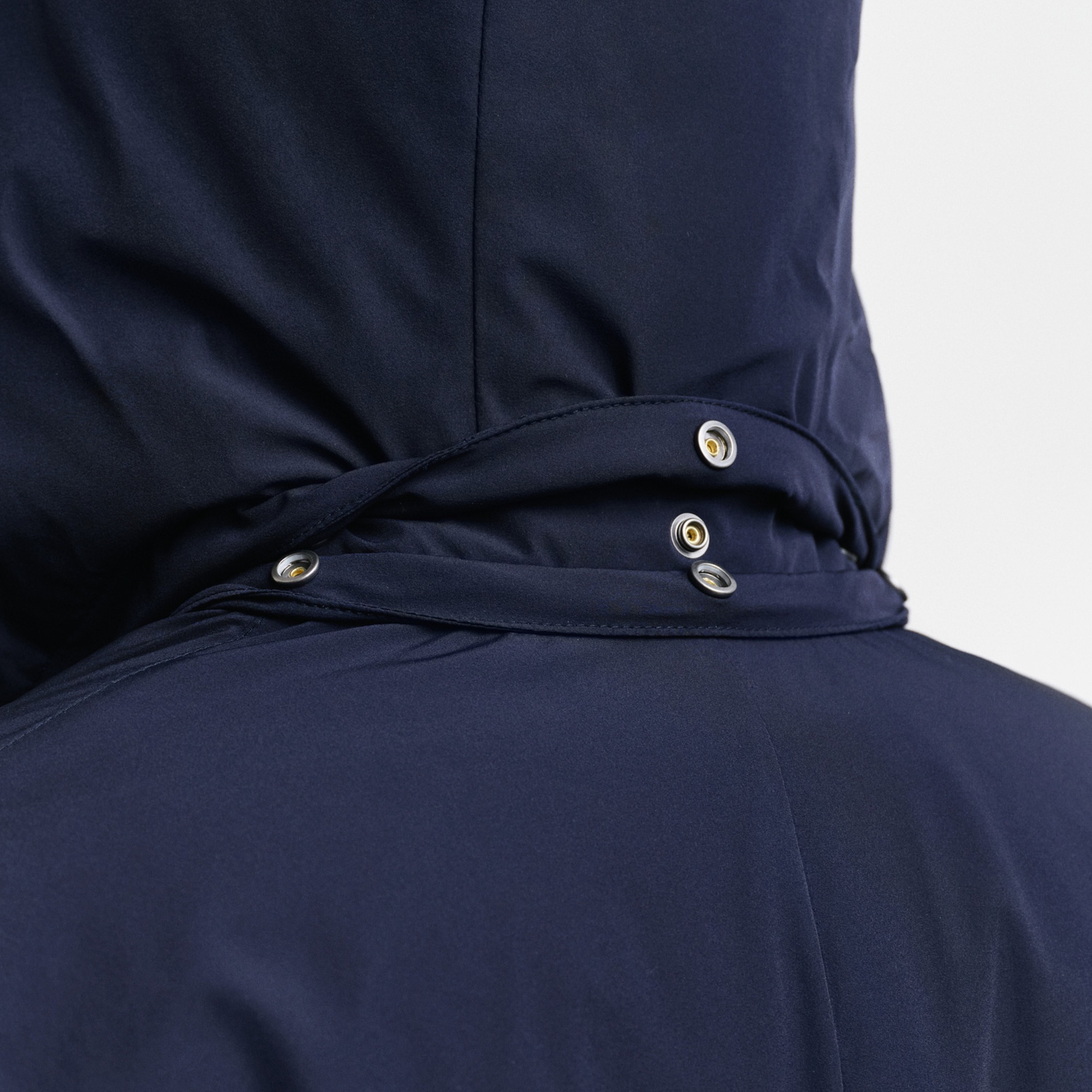 GANT Erkek Lacivert Kapüşonlu Mont